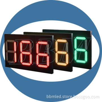 Colored Change Flashing Alarm Countdown Signal for Crossing Road